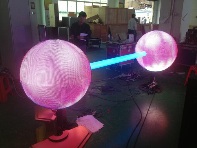 P4 SMD Full Color Curved Custom Led Display High Definition Wide Viewing Angle 0