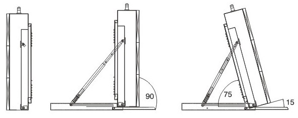 2R1G1B 546 Pixel P16 IP65 Aluminum or Iron Video Perimeter Led Display Screens 1