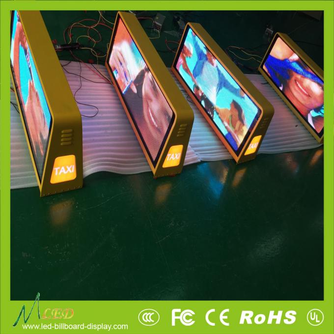 Custom design led display led display for taxi , 3g sifi usb net cable gps controller 0