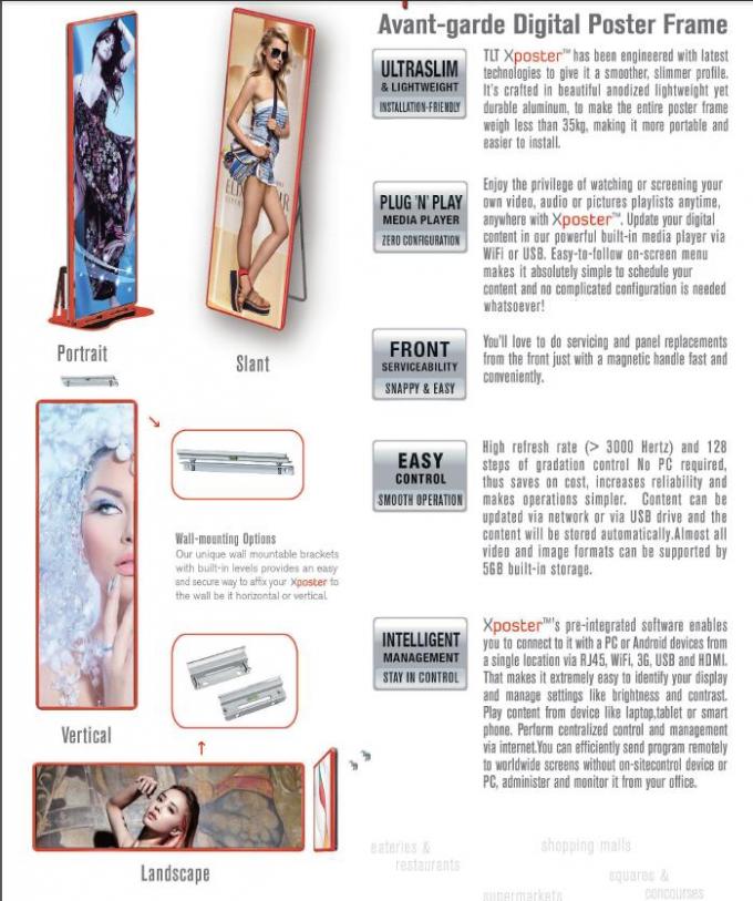 Indoor Custom LED Display P2.5 P3 Full Color Poster Screen 1500 Nits Brightness 1