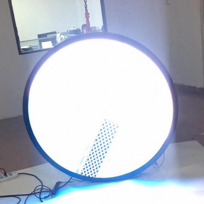 P4 SMD Full Color Curved Custom Led Display High Definition Wide Viewing Angle 1