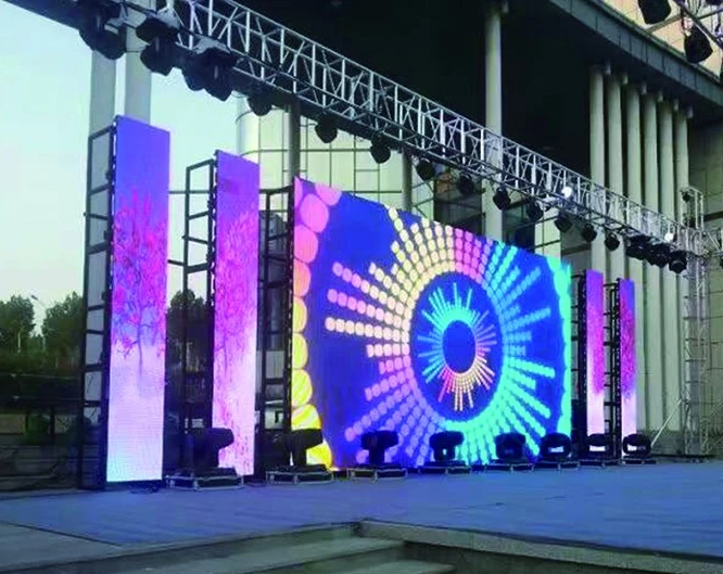 Nationstar Chip Outdoor Full Color LED Display 6mm Pixel Pitch 6000cd/sqm Brightness 1