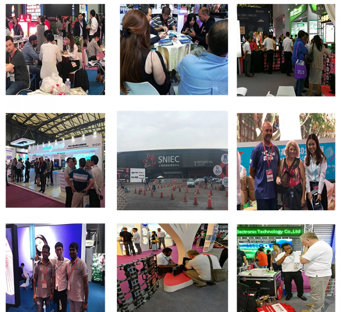 Flight Dynamic Indoor LED Screens P3 Led Display Board For Advertising 3