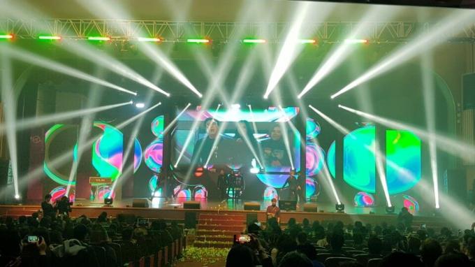 Full Color HD LED Billboard Display , P8 P6 P5 LED Video Panel Wall 6500cd 0