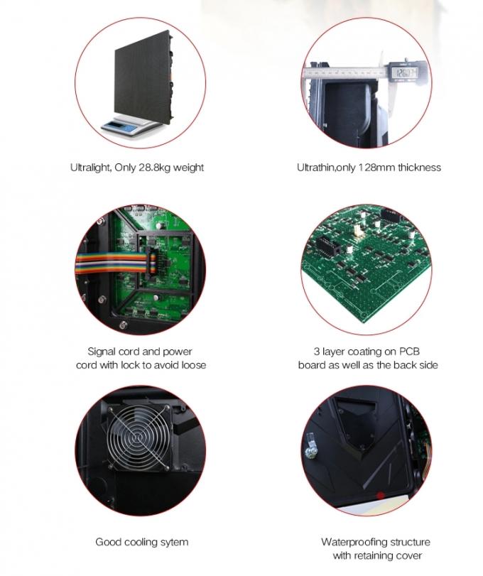 Outdoor Football Stadium Led Screen Perimeter Advertising Boards For Sports 4