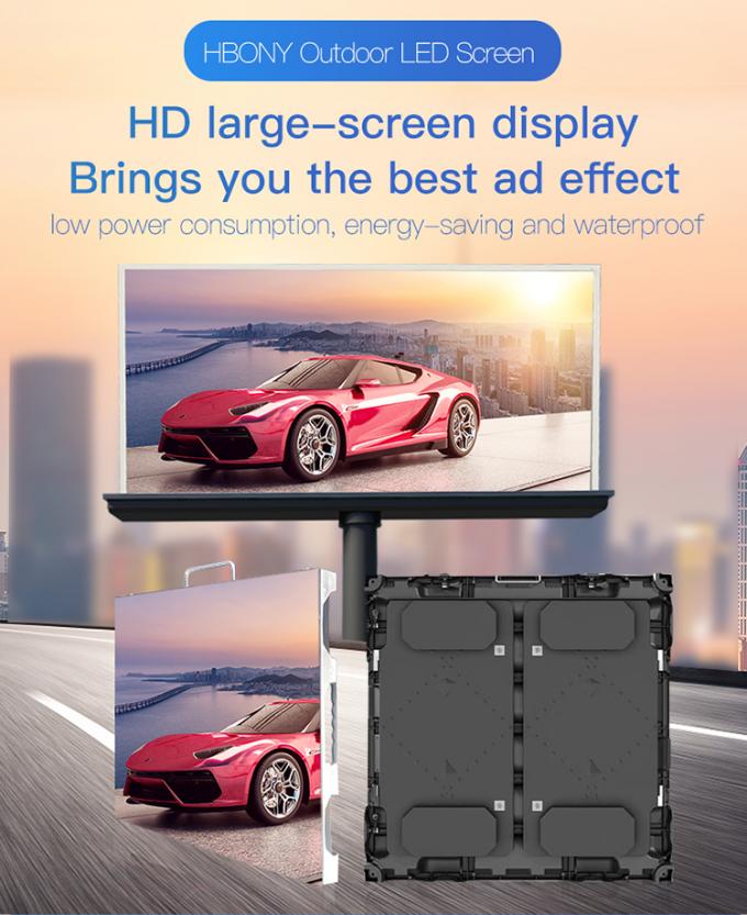 High Brightness Truck Mounted Led Display Full Color P6 P8 P10 2 Years Warranty 0