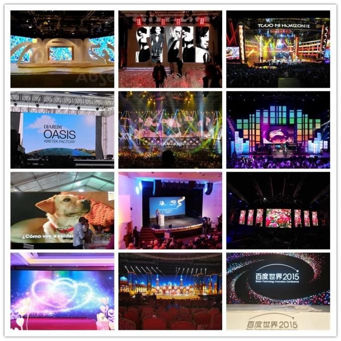 High Refresh HD P3 P4 P5 P6 Indoor Full Color LED Video Wall Screen /Led display 2