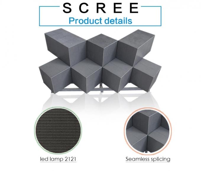 full color  led display screen  led diamond dj booth sphere arc globe led screen 2