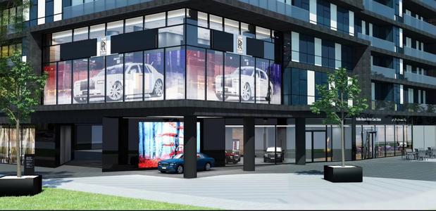 Outdoor Glass Window Led Display Video Wall Super Hd Shopping Mall Advertising P3.91 1