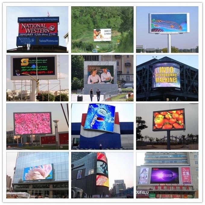 Full Color HD P6 Outdoor Led Module 192*192mm Advertising Led Screen Price/ Led Wall/ Led Display Screen 2