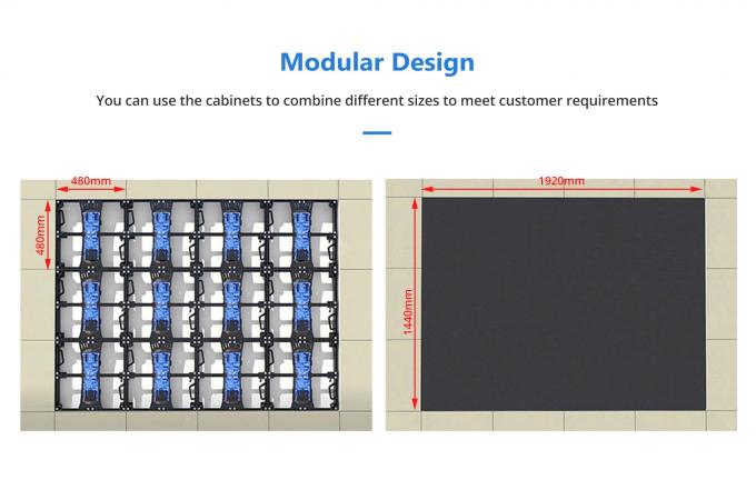 SMD DIP  Advertising Indoor Led screens display HD Stage Panel For Concert 5