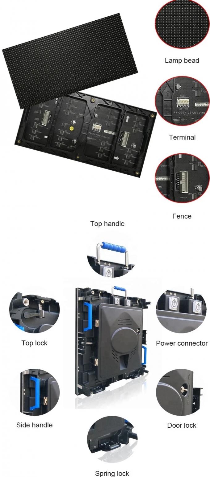 Full Color Indoor Led Display Screens Signs P3 Advertising Panel 1500cd/m2 Brightness 1