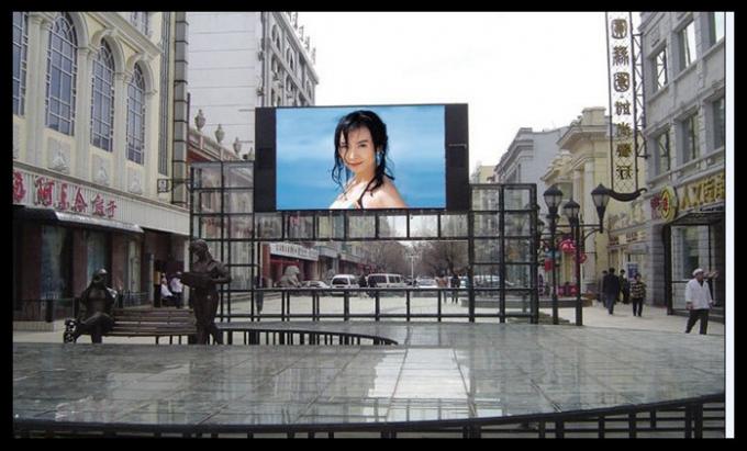 Waterproof Outdoor Full Color LED Display P6 192*192mm High Brightness 5500cd/m2 2