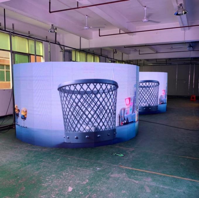 Epistar Chip Outdoor Flexible Led Screen Panel P2 P2.5 P3 P4 Iron / Aluminum Cabinet 2