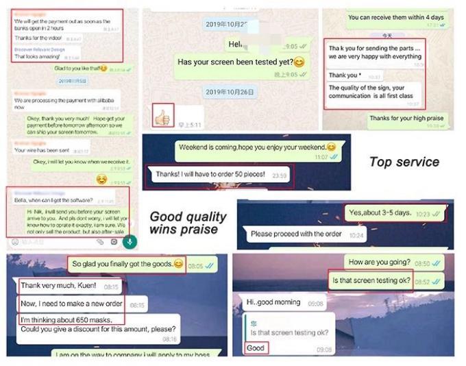 Hot Sale Indoor Full Color P3 P6  Advertising Led Display Screen 1