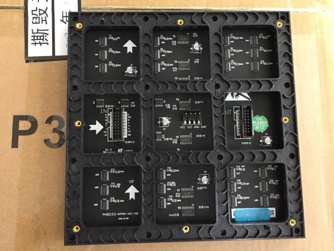 3mm Pixel Pitch Led Display Module 1200cd/m2 Brightness 1R1G1B  With Video 2