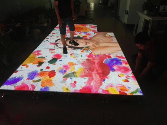 High Brightness Indoor P3.91 P4.8 P6.25 led stage screen for Nightclub 0