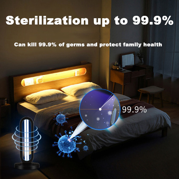 Portable Quartz Glass 38W 222nm UV Germicidal Lamp 1