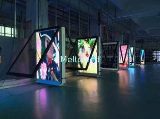 Digital Led Advertising Billboard Player 55 Inch P6 Rental Aluminum Cabinet