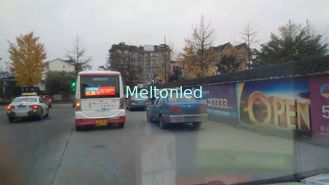 GPRS 3G USB 320*160 P10 Bus Scrolling Full Color LED Sign