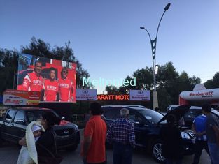 IP45 220V / 50Hz P7.62 1R1G1B 3528 Indoor Led Stage Backdrop display screen For Public Area