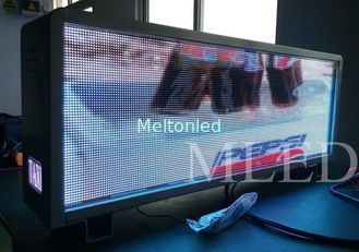 Popular rgb Slim taxi top advertising light box 5mm Pixel Pitch