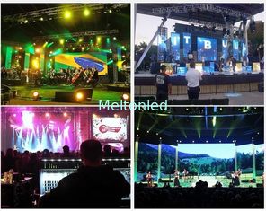 Perfect visual effective smd outdoor video wall rental , p6 led screen panel