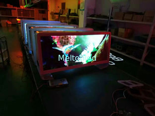 Energy saving Double Side P5 Taxi LED Display surpport 3G Wireless GPS , 160mm× 160mm