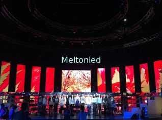 P10 1R1G1B  Aluminum or Iron Full Color Indoor Led Video Wall Rental for Theater