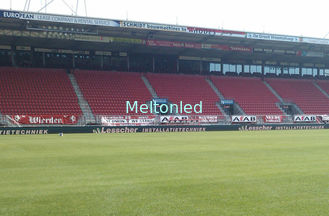 P16 546 Pixel 2R1G1B IP65 Aluminum or Iron Perimeter Led Display for Broadcasting