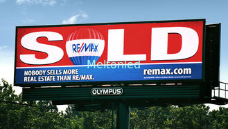 P10 1r1g1b Outdoor Full Color Led Billboard Display Screen 8000cd / Sq.m