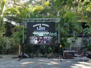 quality Rental Full Color LED Curtain Display , P3 Stage Background Video Wall Screen factory