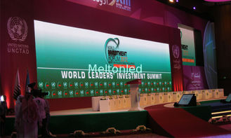 SMD Full Color P3 Indoor Led Screens Super Clear for Rental Diecasting Cabinet