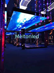 Full Color Indoor Led Window Screen , Video Advertising Screen Al Die Casting Cabinet