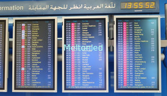 Flight Dynamic Indoor LED Screens P3 Led Display Board For Advertising