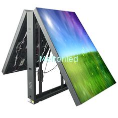 IP65 IP54 Outdoor Full Color LED Display Foldable P6.67 P8 Front Opening Maintenance