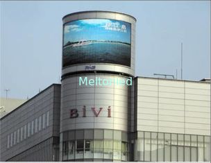 Aluminum or Iron Flexible Modular Outdoor Curved Led Screen P16 2R1G1B