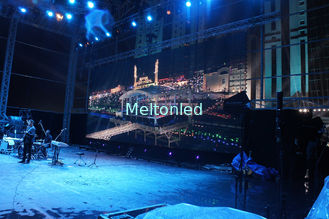 SMD 5050 3 In 1 Transparent Led Display 5000K P12.5 For Video Broadcasting