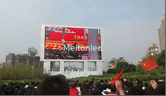 Outdoor High Definition LED Screen , 600W P10 Waterproof Video LED display