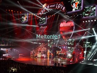 Outdoor SMD DIP Super Thin LED Video Wall Rental Super Light 640mm x 640mm