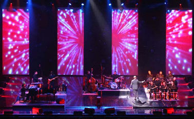 China Full Color SMD 5050 Transparent Led Display 711 Pixels / M2 Density 1R1G1B P37.5 company