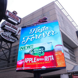 China IP65 Waterproof outdoor P10 Led Billboard Display rental / Full Color electronic sign boards company