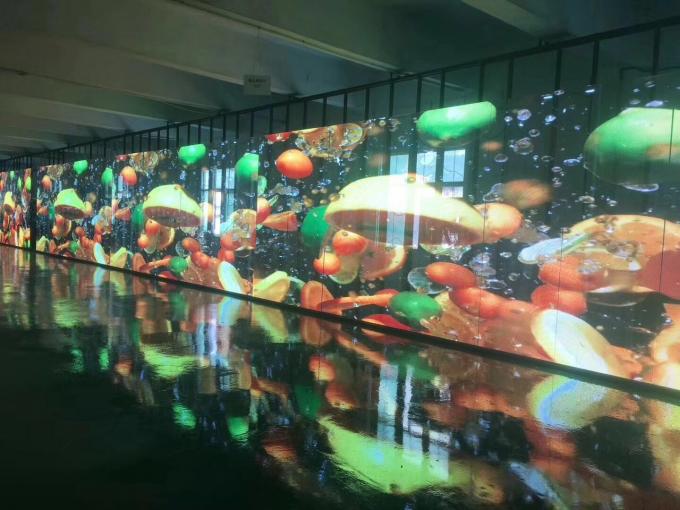 P15.625mm transparent glass video led display price billboard displays 0