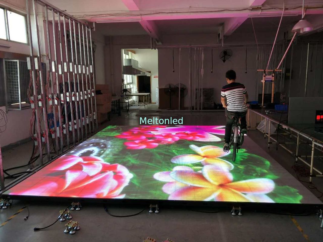 Indoor Led Video Wall Rental P4.81 HD Full Color Led Dance Floor Display For Event 1