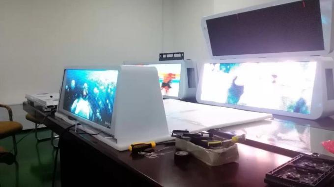 P5High Brightness 2-3 Years Warranty Outdoor full color Advertising Taxi Top LED Screen 0