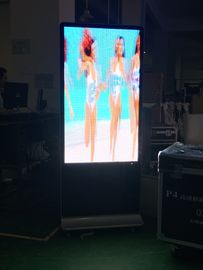Digital Led Advertising Billboard Player 55 Inch P6 Rental Aluminum Cabinet