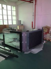 Digital Led Advertising Billboard Player 55 Inch P6 Rental Aluminum Cabinet