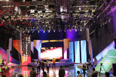 Full Color Iron 5000-9500 P10 5000 - 9500K 110V / 60Hz Led Stage Backdrop Screen