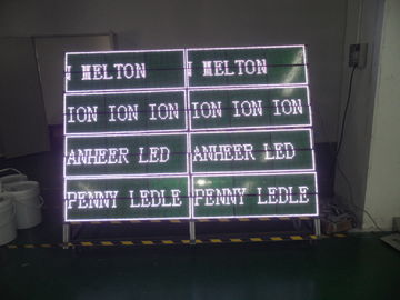 P10 White Color Led Display Modules High Brightness
