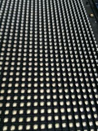 Iron 6.67mm Outdoor Digital Advertising Screens , Full Color Led Display DIP3IN1 Modules